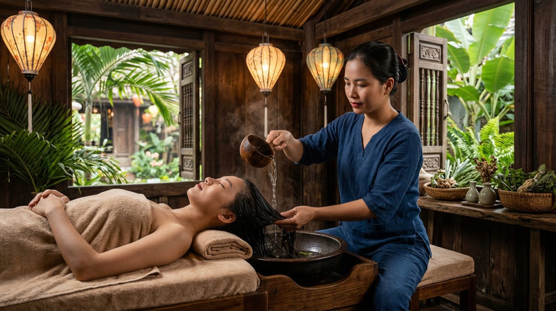 Why a General Hair Wash & Head Spa is a Must in Hoi An