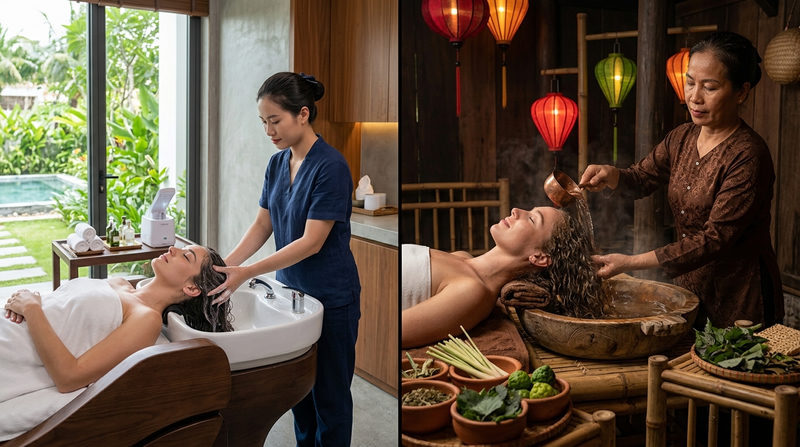 Comparing the Best Hair Wash and Spa Options in Hoi An
