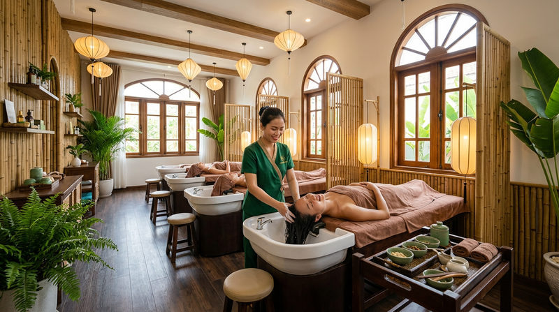 Top 7 Places for the Best Hair Wash in Hoi An