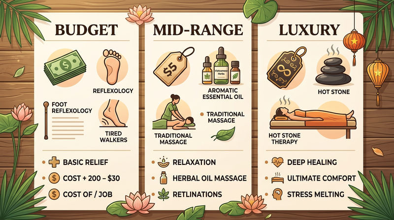 Top Massage Therapies in Hoi An Old Town: Costs vs. Benefits