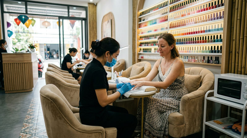 Top-Rated Nail Salons in Hoi An for Tourists
