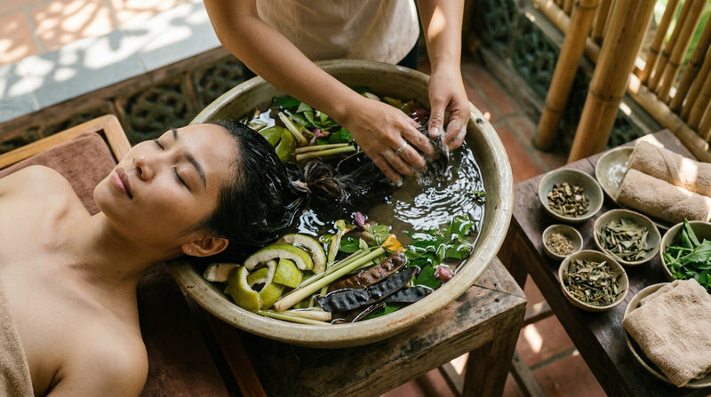 The Magic of a Herbal & Traditional Hair Wash