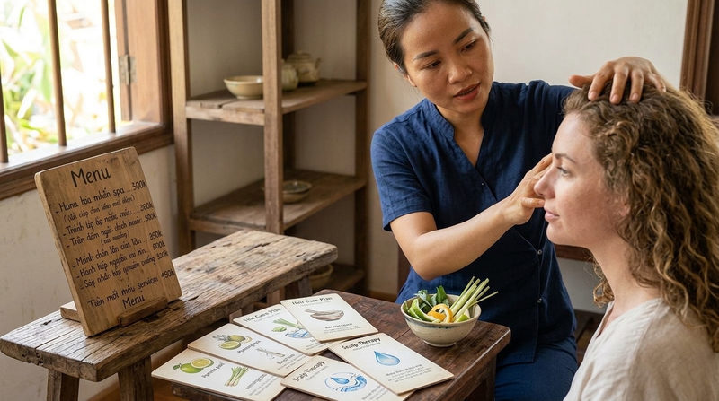 The Magic of a Traditional Vietnamese Head Spa