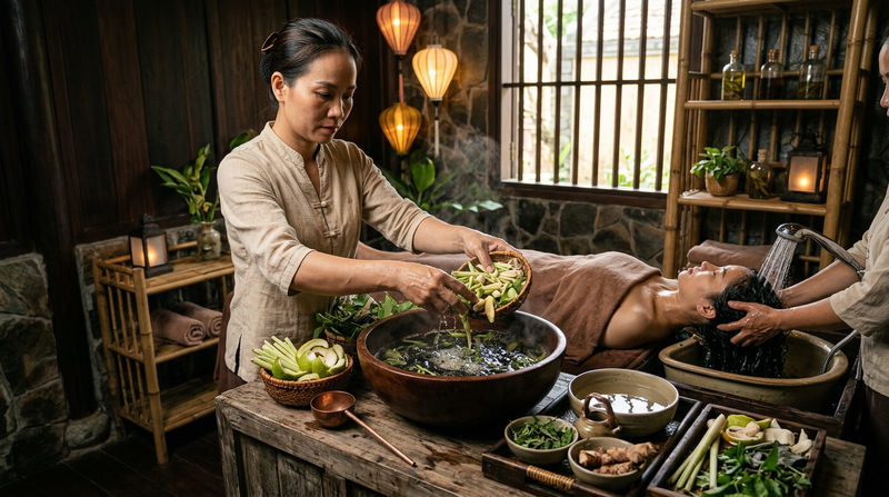 What is a Traditional Vietnamese Hair Wash?