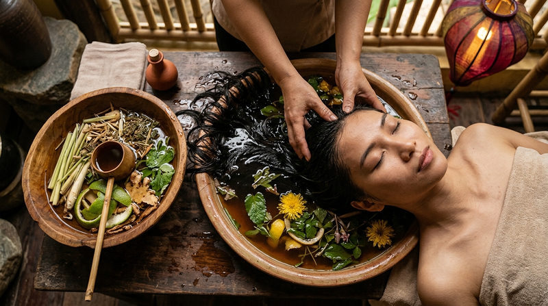 What is a Traditional Vietnamese Head Spa and Hair Wash?