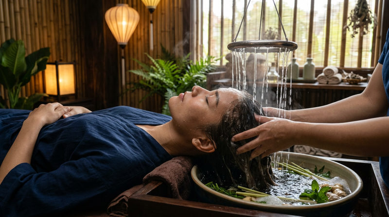 Step-by-Step Guide to a Hair Wash Spa Hoi An Experience