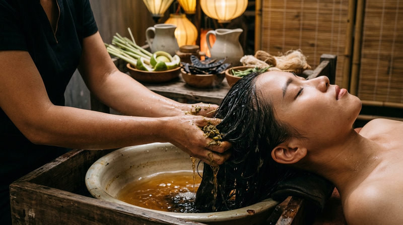 The Ultimate Signature Hair Wash Hoi An Experience